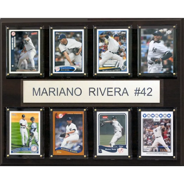 New York Yankees Mariano Rivera Number 42 Retires Standard Framed Panorama