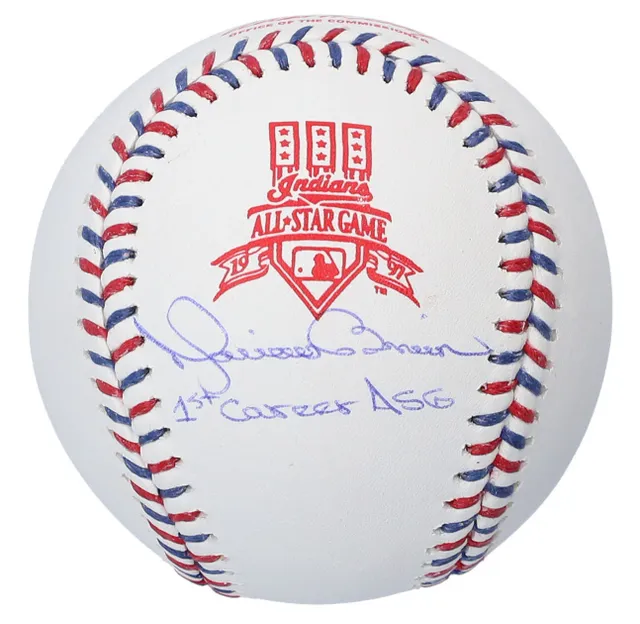 Vladimir Guerrero Jr. Toronto Blue Jays Autographed 2021 All-Star Game Logo  Baseball with 2021 ASG MVP Inscription