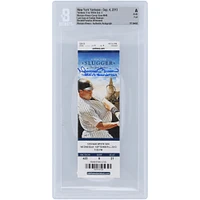 Mariano Rivera New York Yankees Autographed Beckett Fanatics Witnessed Authenticated Ticket from September 4, 2013 with "Exit Sandman" Inscription - 649th Career Save & Last save at Yankee Stadium