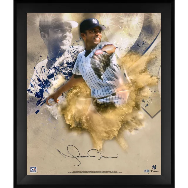 Mariano Rivera New York Yankees Number 42 Retires Standard Framed Panorama