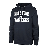 Sweat à capuche en molleton Velocity bleu marine '47 New York Yankees Big & Tall pour homme
