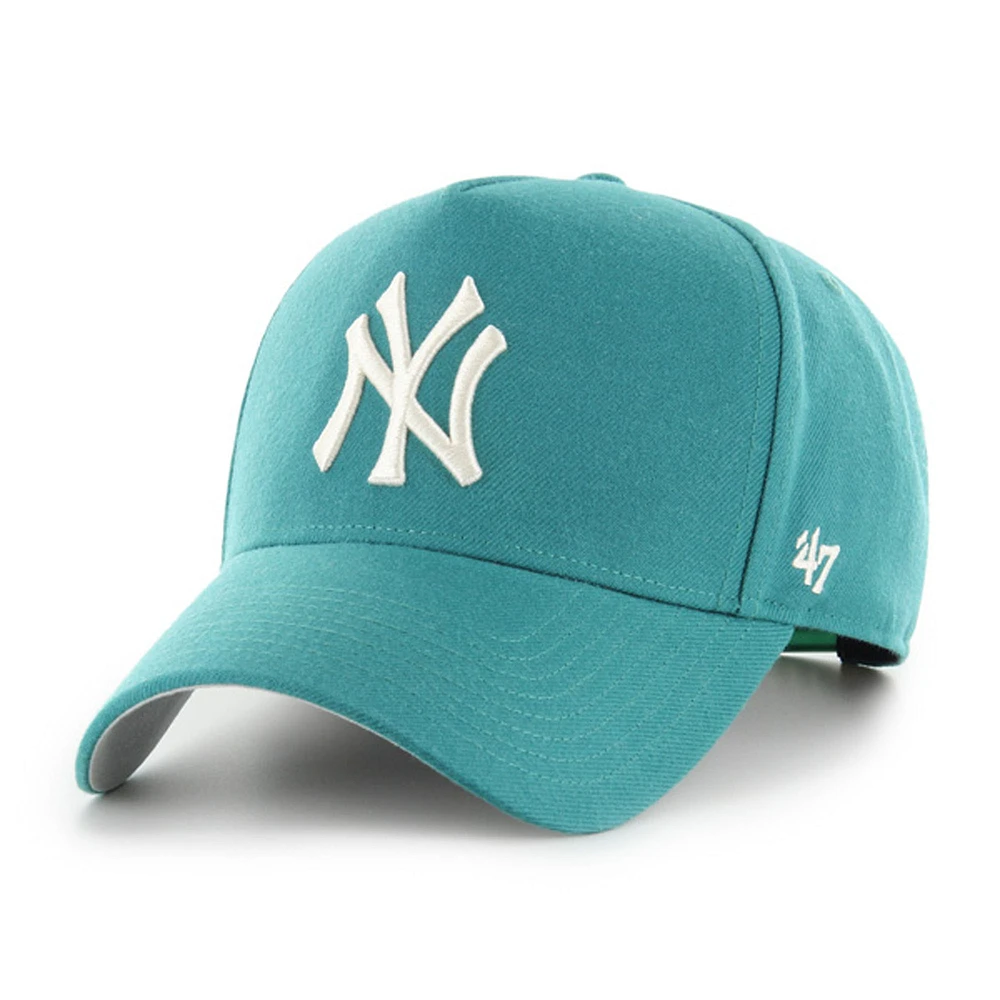 Casquette ajustable pour homme '47 Teal New York Yankees Ballpark Offside