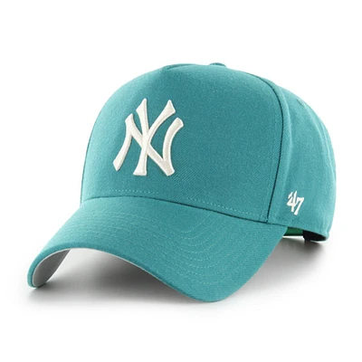 Casquette ajustable pour homme '47 Teal New York Yankees Ballpark Offside