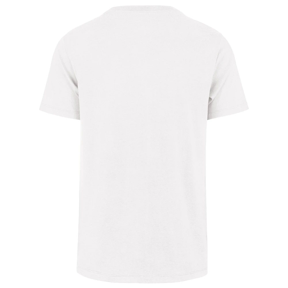 T-shirt blanc pour homme avec statue en détresse des Yankees de New York '47