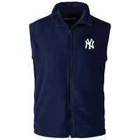 Gilet Dunbrooke bleu marine à fermeture éclair intégrale pour homme des Yankees de New York Houston