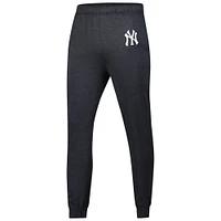 Pantalon de jogging en polaire pour homme Fanatics Heather Charcoal New York Yankees
