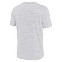 T-shirt Nike Ash New York Yankees Authentic Collection Velocity Performance pour homme