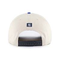 Men's '47 Cream/Navy New York Yankees Fiji Rope Hitch Adjustable Hat