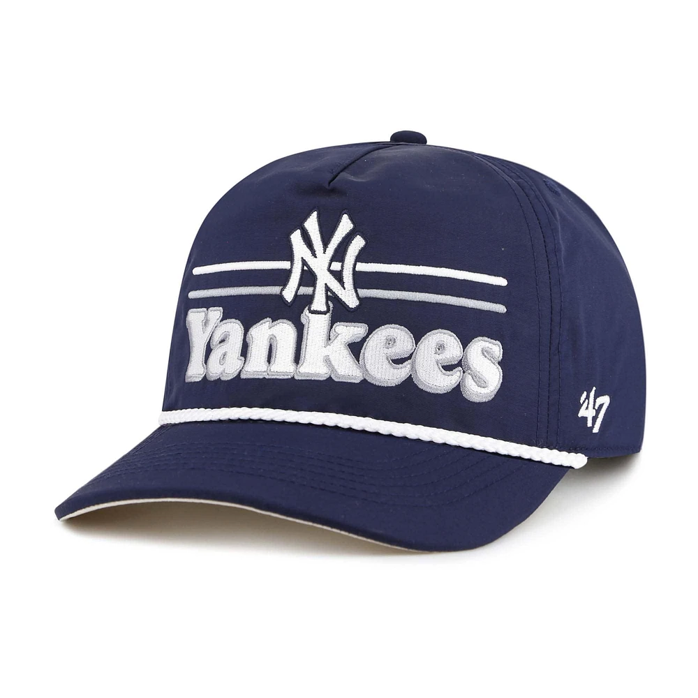 Casquette ajustable Campscape Hitch '47 bleu marine pour homme des Yankees de New York