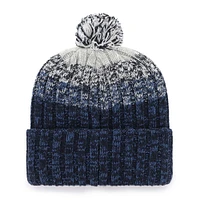 Bonnet en tricot à revers avec pompon New York Yankees '47 bleu marine pour homme