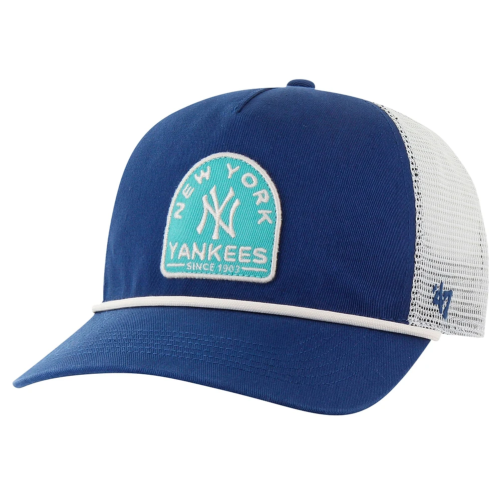 Casquette réglable '47 Navy New York Yankees Cypress Trucker Hitch pour hommes