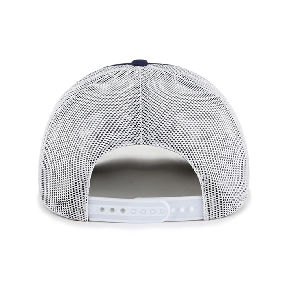 Men's '47 Navy New York Yankees Meander Foam Trucker Snapback Hat
