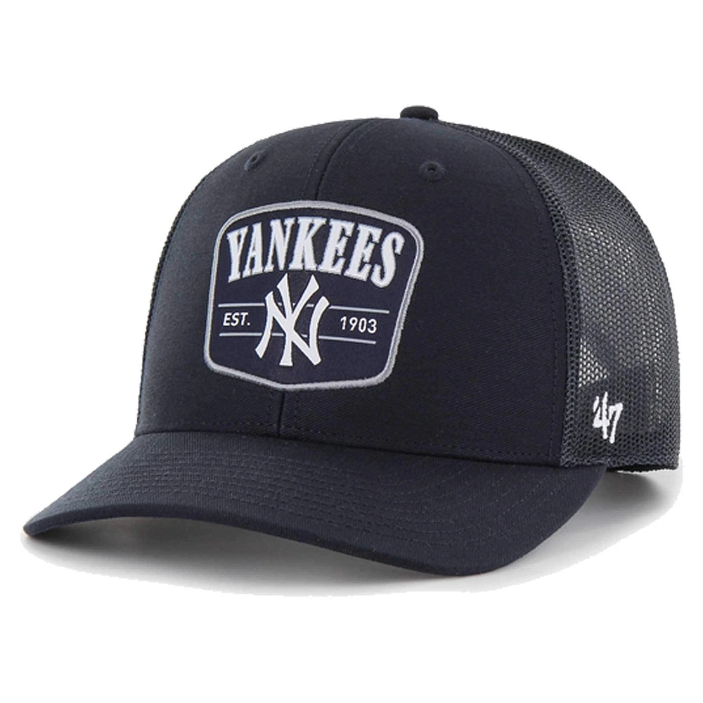 Casquette ajustable '47 Navy New York Yankees Squad Trucker pour hommes