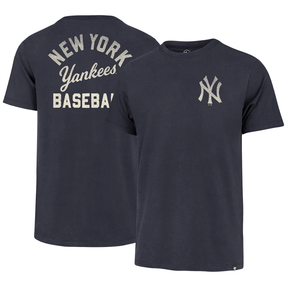 Youth New York Yankees Navy/White Tie-Dye Throwback T-Shirt