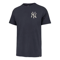 Men's '47  Navy New York Yankees Turn Back Franklin T-Shirt