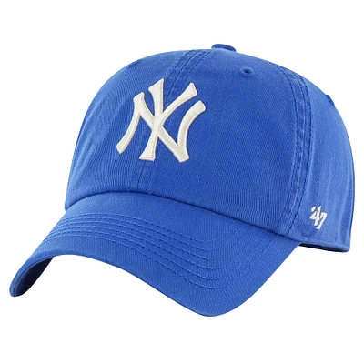 Men's '47 Royal New York Yankees Classic Franchise Fitted Hat