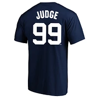 Men's Aaron Judge Navy New York Yankees Big & Tall Name Number T-Shirt