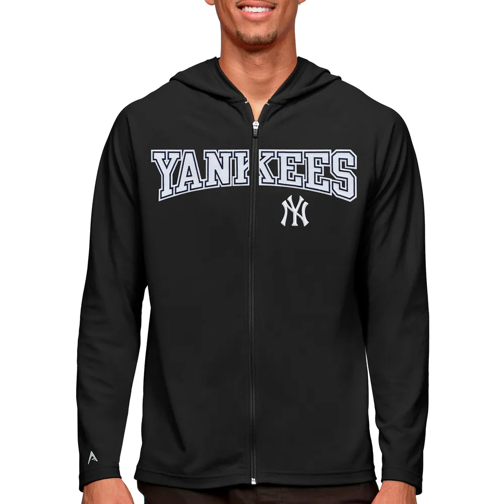 New York Yankees Antigua Victory Pullover Hoodie - Olive