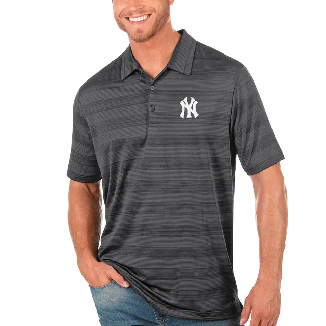 Men's Fanatics Branded Navy New York Yankees Fitted Polo