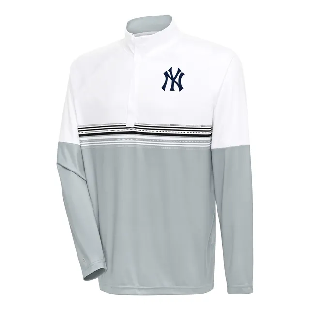 New York Yankees '47 Interstate Pullover - Navy/Heathered Gray