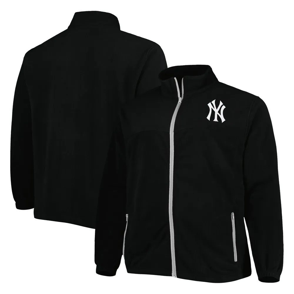 Men's New York Yankees Pro Standard Navy Remix Full-Zip Varsity Jacket