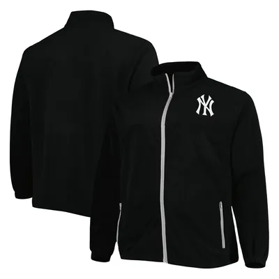 New York Yankees Majestic Big & Tall On-Field Authentic Collection  Full-Snap Jacket - Navy