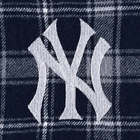 Men's Concepts Sport Navy/Gray New York Yankees Ledger Flannel Boxers