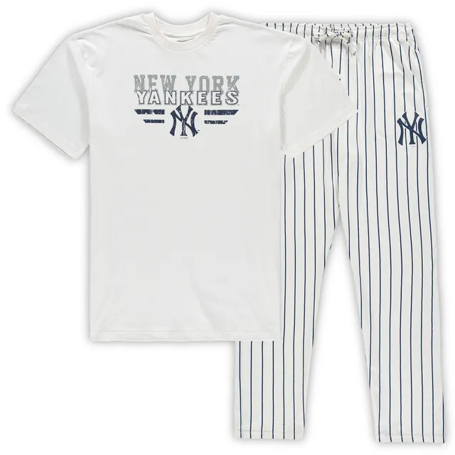 Toddler New York Yankees Navy/Heather Gray Batters Box T-Shirt & Pants Set