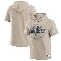 Men's Darius Rucker Collection by Fanatics  Tan New York Yankees Hooded T-Shirt