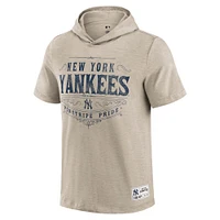 Men's Darius Rucker Collection by Fanatics  Tan New York Yankees Hooded T-Shirt