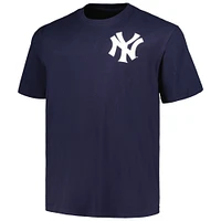 T-shirt avec nom et numéro pour hommes, Derek Jeter, New York Yankees, grand grand, bleu marine