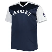 Maillot Homme Profile Don Mattingly Marine/Blanc New York Yankees Cooperstown Collection Replica Player