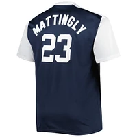 Maillot Homme Profile Don Mattingly Marine/Blanc New York Yankees Cooperstown Collection Replica Player