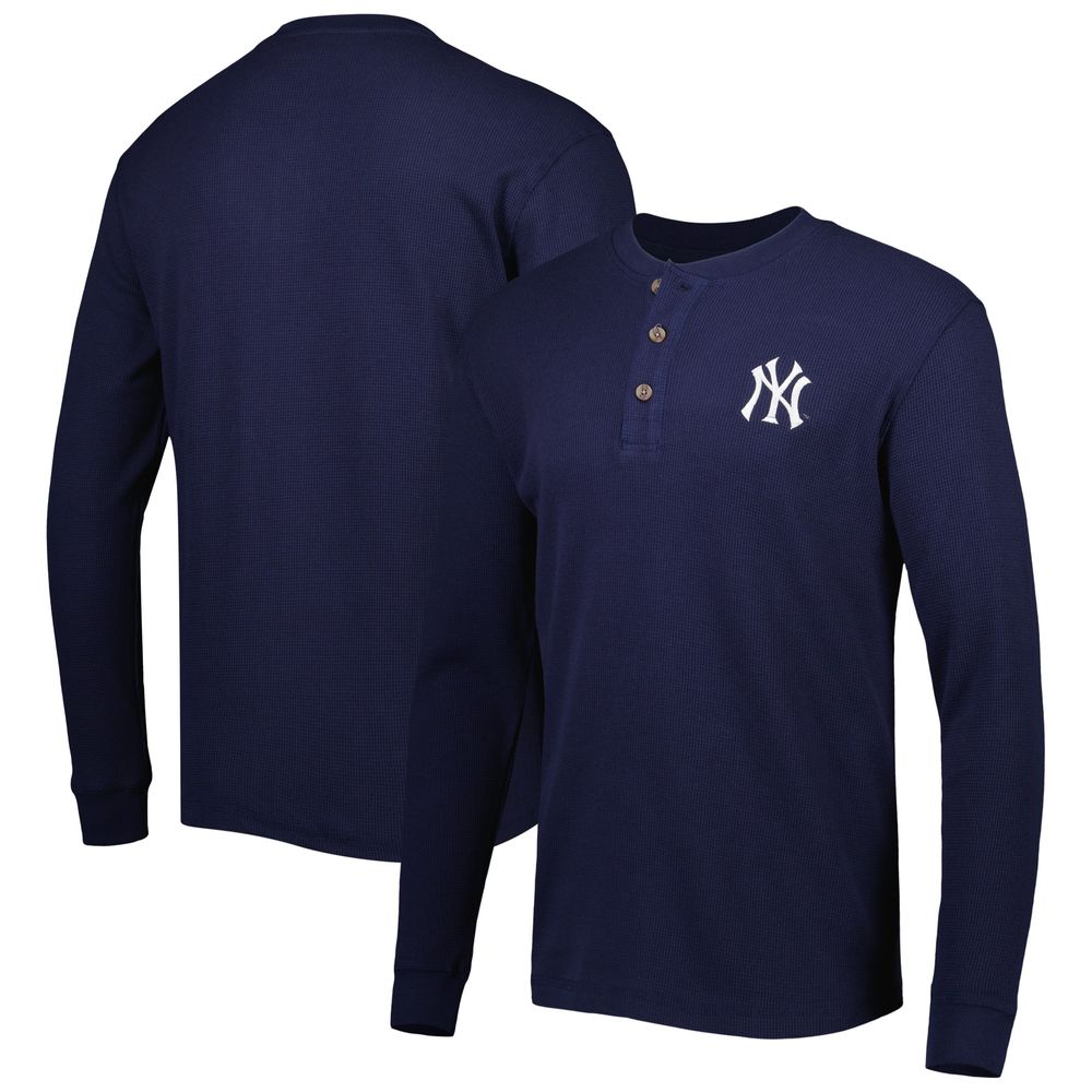 Men's Dunbrooke New York Yankees Navy Maverick Long Sleeve T-Shirt