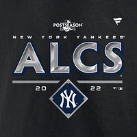 Fanatics pour hommes noir New York Yankees 2022 Division Series Winner Locker Room Big & Tall T-shirt