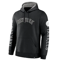 Men's Fanatics Black New York Yankees Big City Legacy Fleece Pullover Hoodie