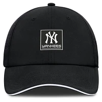 Men's Fanatics Black New York Yankees Level Up Driver Adjustable Hat
