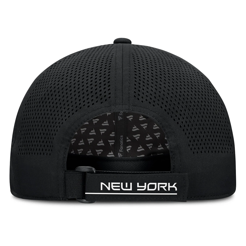 Men's Fanatics Black New York Yankees Level Up Driver Adjustable Hat