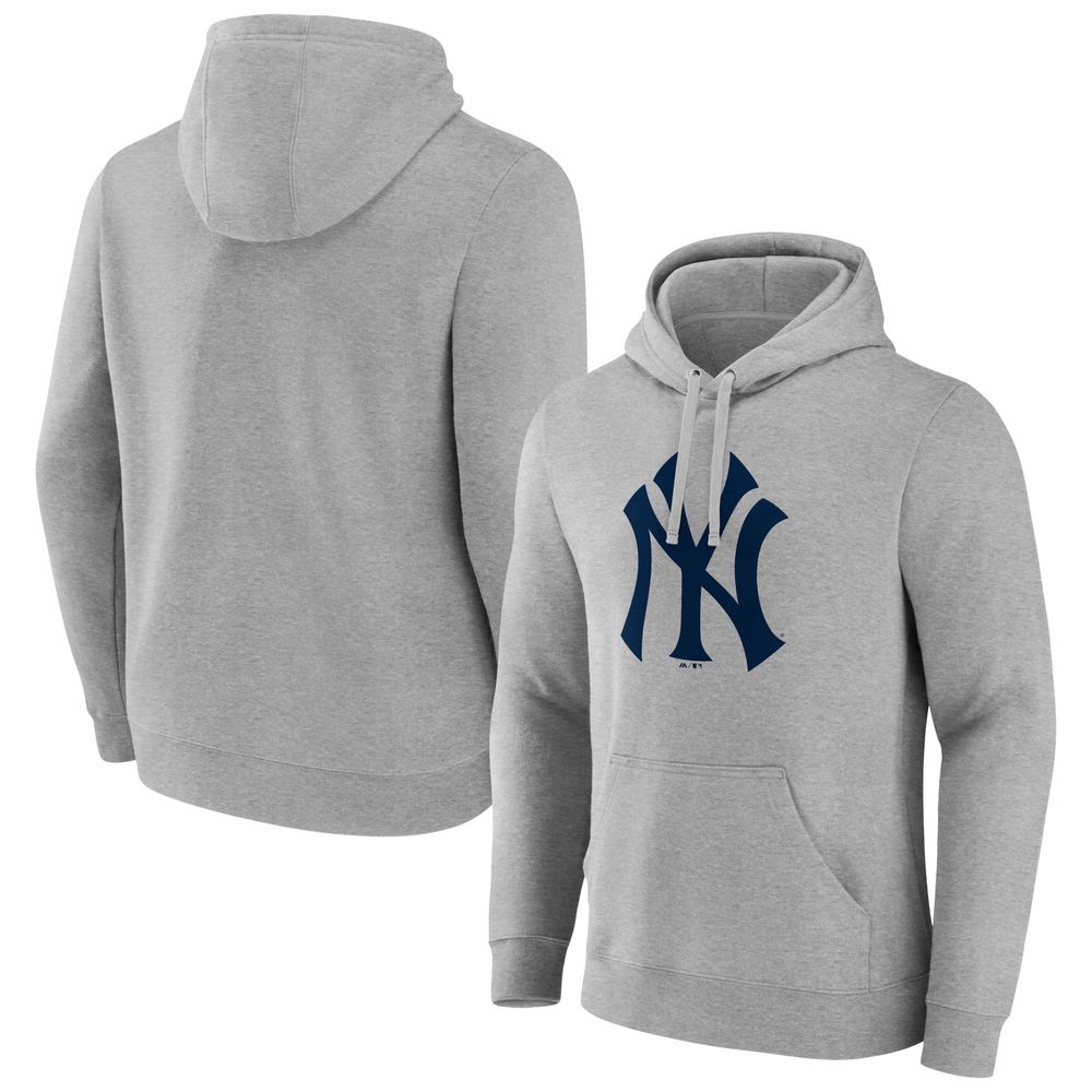 New York Yankees Large Logo Hooded Sweatshirt - Mens from