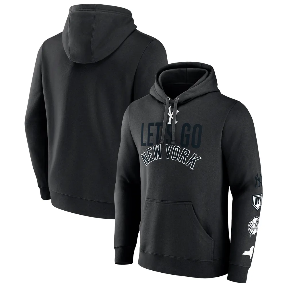 Oversized New York Yankees Hoodie - Grey/Black - LOADED