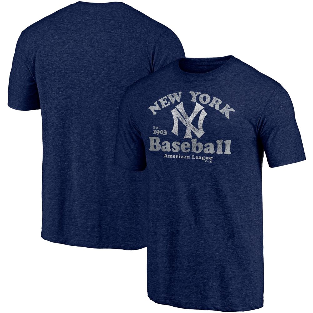 Plus Size - MLB New York Yankees Navy Triblend Tee - Torrid