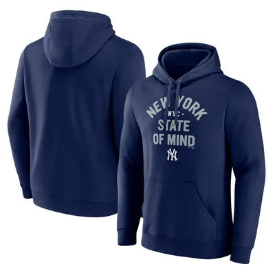 New York Yankees Fanatics Branded Heater State of Mind Pullover Hoodie - Navy