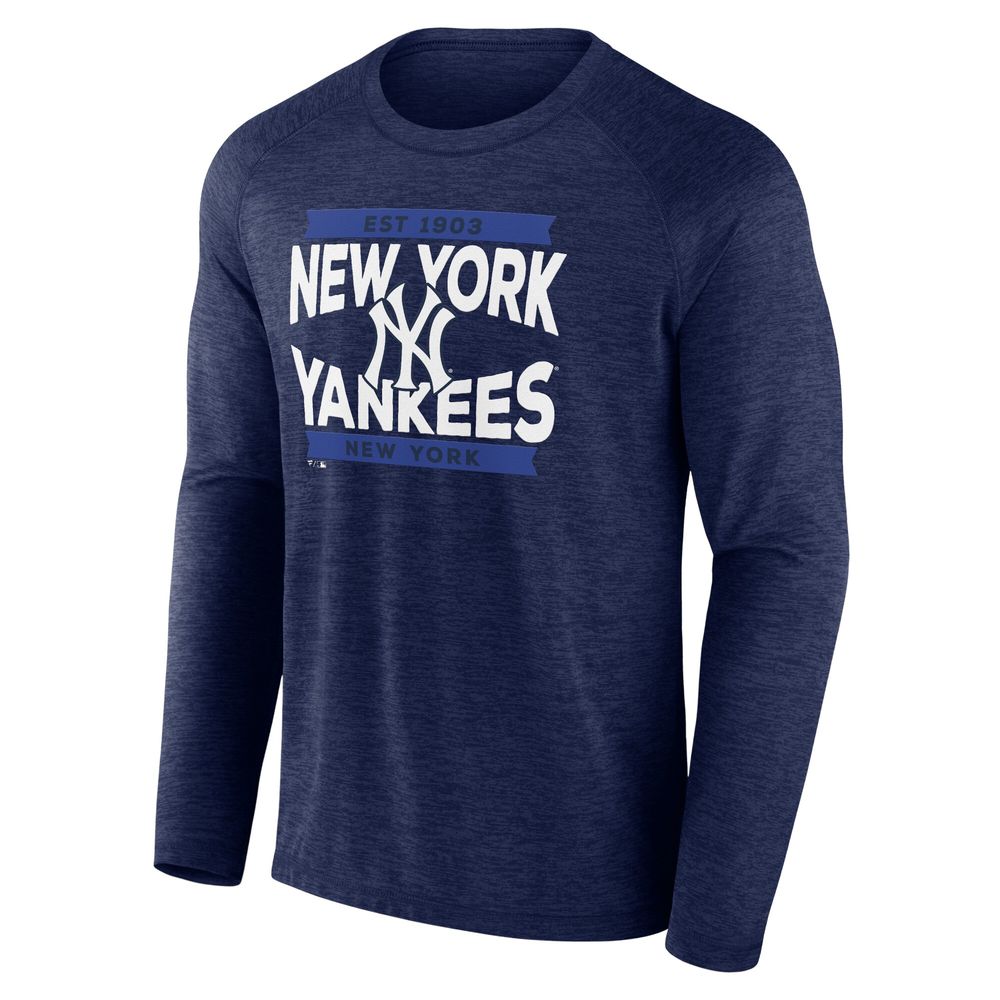 Official New York Yankees Long-Sleeved Tees, Yankees Raglan, Long-Sleeve T- Shirts