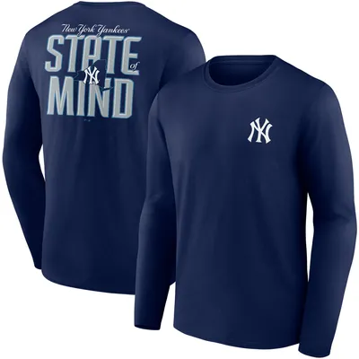 New York Yankees Fanatics Branded State of Mind Hometown Collection Long Sleeve T-Shirt - Navy