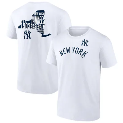 New York Yankees Fanatics Branded Team Hot Shot T-Shirt - White