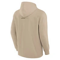 Men's Fanatics Khaki New York Yankees Elements Lightweight Fleece Hoodie