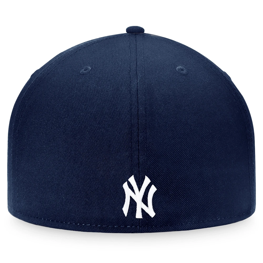 Men's Fanatics Navy/Gray New York Yankees Fundamental Two-Tone Fitted Hat