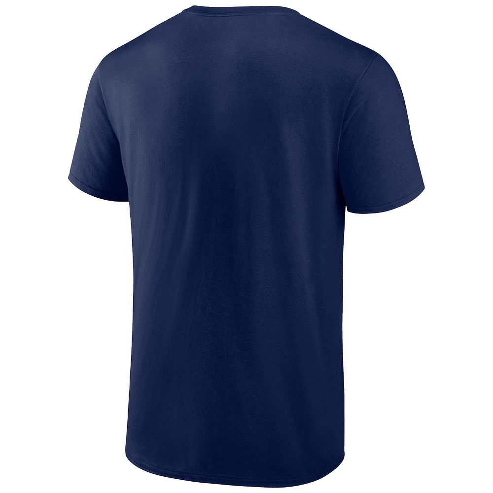 T-shirt bleu marine Fanatics pour hommes des Yankees de New York 2022 Post-saison Locker Room