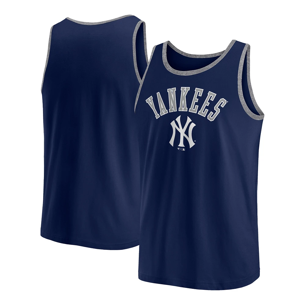 Men's Fanatics Navy New York Yankees Bet Tank Top