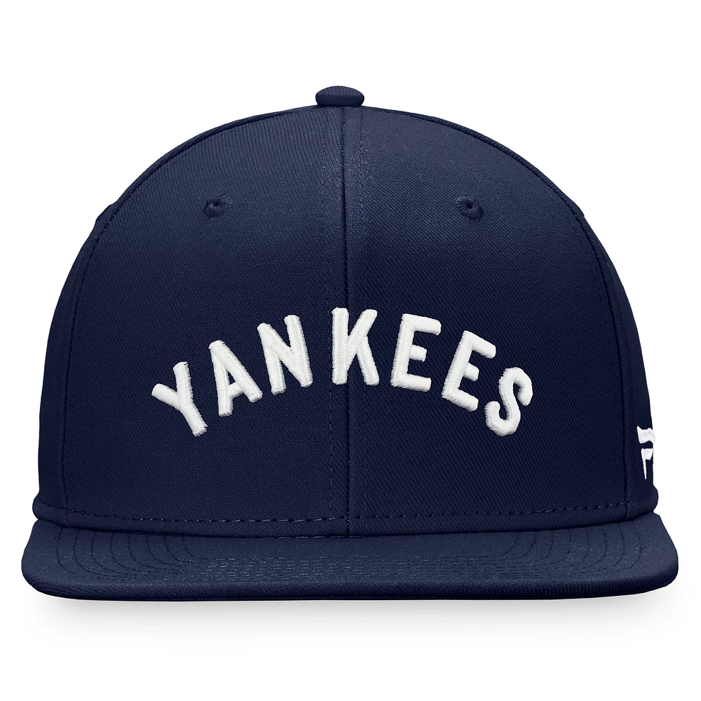 Casquette ajustée Fanatics Navy New York Yankees Cooperstown Collection pour hommes